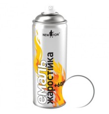 Аерозольна фарба для автомобіля New Ton жаростійка біла, 400 мл (648)