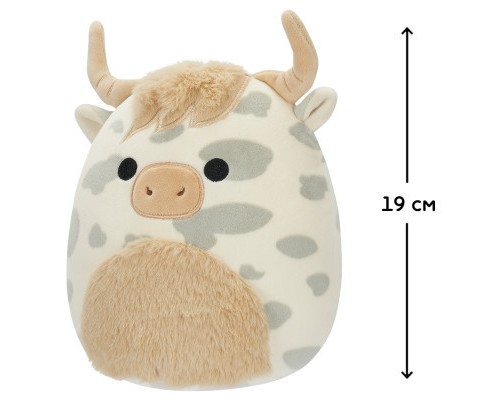 М'яка іграшка Squishmallows Корівка Борса 19 см (SQCR04117) М'яка іграшка Squishmallows Корівка Борса 19 см (SQCR04117)