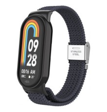 Ремінець до фітнес браслета Armorstandart Braided Solo Loop для Xiaomi Mi Band 7/6/5/4 Charcoal (ARM69904)