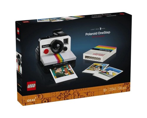 Конструктор LEGO Ideas Фотоапарат Polaroid OneStep SX-70 516 деталей (21345-)