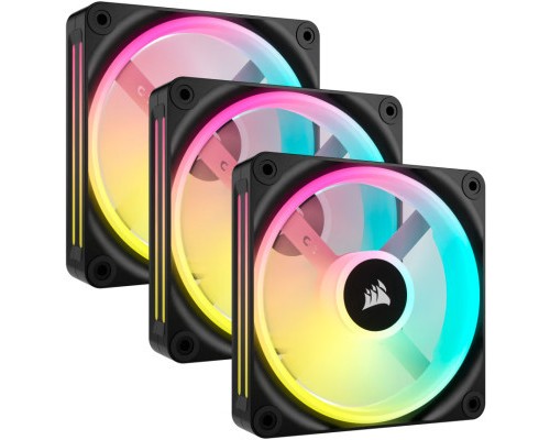 Кулер до корпусу Corsair iCUE Link QX120 RGB PWM PC Fans Starter Kit with iCUE Link System Hub (CO-9051002-WW)