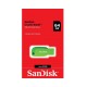 USB флеш накопичувач SanDisk 32GB Cruzer Blade Green USB 2.0 (SDCZ50C-032G-B35GE) 