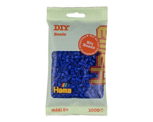 Набір для творчості Hama БІО синіх намистини , 1000 шт термомозаїка (HM-190-008)