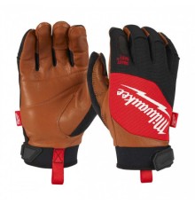 Захисні рукавиці Milwaukee з шкіряними вставками, 8/M (4932471912)