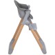 Стілець для годування MoMi Kala Grey (KRKA00025)