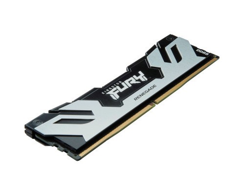 Модуль пам'яті для комп'ютера DDR5 16GB 7200 MHz Renegade Black/Silver Kingston Fury (ex.HyperX) (KF572C38RS-16)