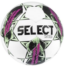 М'яч футзальний Select Attack v22 біло-рожевий Уні 4 (5703543298419)