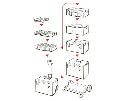 Ящик для інструментів QBRICK SYSTEM ONE 350 2,0 PROFI (SKRQ350P2CZAPG003)