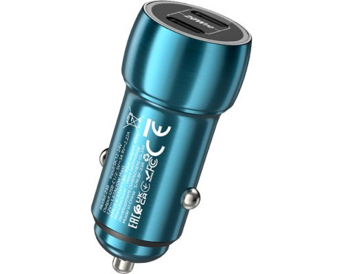 Зарядний пристрій HOCO Type-С/Type-C Sapphire Blue (6931474795007)