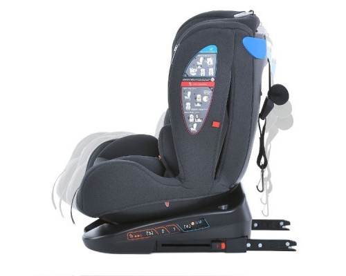 Автокрісло El Camino ME 1114 Everest Dark Grey (ME 1114 dark grey)
