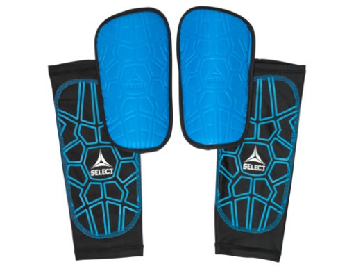 Футбольні щитки Select Shin Guard Super Safe v23 синій, чорний Уні L 647810-019 (5703543311187)