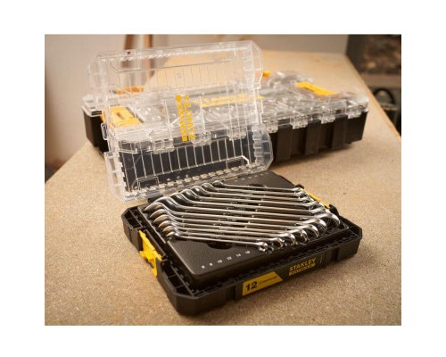 Ключ Stanley FATMAX комбінований, 12 шт: 6-17мм (FMMT98104-0)