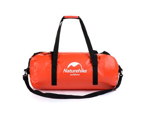 Дорожня сумка Naturehike баул водонепроникний NH20FSB03 60 л червона (6927595744284)