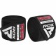 Бинт для спорту RDX для боксу WX Professional Boxing Hand Wraps Black (4.5м.) (HWX-RB+)