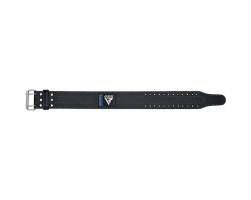 Атлетичний пояс RDX для пауерліфтингу RD1 шкіряний Blue XL (WPB-RD1U-XL)