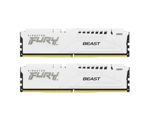 Модуль пам'яті для комп'ютера DDR5 64GB (2x32GB) 6400 MHz Beast White EXPO Kingston Fury (ex.HyperX) (KF564C32BWEK2-64) Модуль пам'яті для комп'ютера DDR5 64GB (2x32GB) 6400 MHz Beast White EXPO Kingston Fury (ex.HyperX) (KF564C32BWEK2-64)