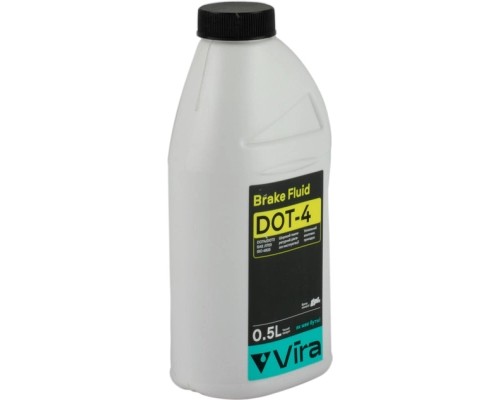 Гальмівна рідина VIRA Brake Fluid DOT-4 0,5 л (VI1001)