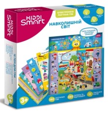Настільна гра Kiddi Smart електронна логічна - Вікторина Навколишній світ (157-A-002-UA)