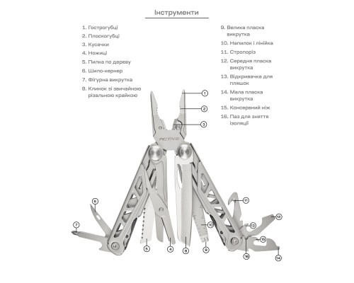 Мультитул Active Launch 2 (GHK6)