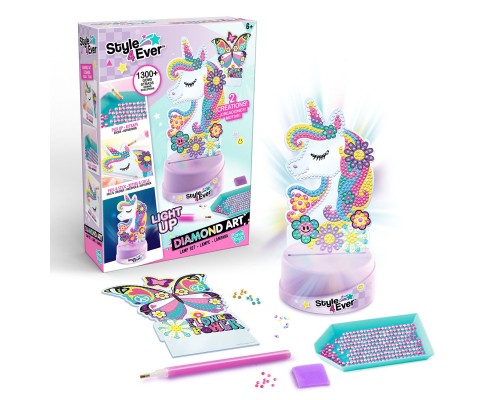 Набір для творчості Canal Toys Style 4 Ever Diamond Art Деко з підсвіткою (OFG299) Набір для творчості Canal Toys Style 4 Ever Diamond Art Деко з підсвіткою (OFG299)