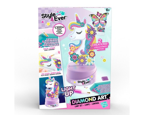 Набір для творчості Canal Toys Style 4 Ever Diamond Art Деко з підсвіткою (OFG299) Набір для творчості Canal Toys Style 4 Ever Diamond Art Деко з підсвіткою (OFG299)