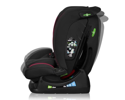 Автокрісло Lionelo Aart I-Size Black Carbon Red (LO-AART I-SIZE BLACK CARBON RED)