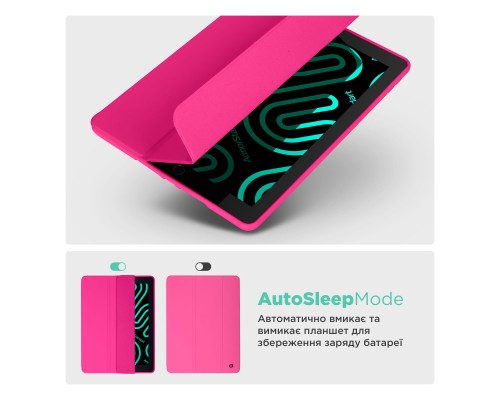 Чохол до планшета Armorstandart Smart Fold Pen Apple iPad Air 11 (2024) Rose Red (ARM78122)