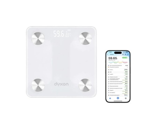 Ваги підлогові DYXON MEGASCALES 200 White (DXNVGMGSCLS200W)