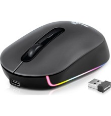 Мишка REAL-EL RM-470W Wireless/Bluetooth Dark Gray (EL123200049)