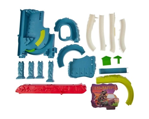 Ігровий набір ZIPP Toys Dino автотрек-вулкан електричний, 8 машинок (5505A)