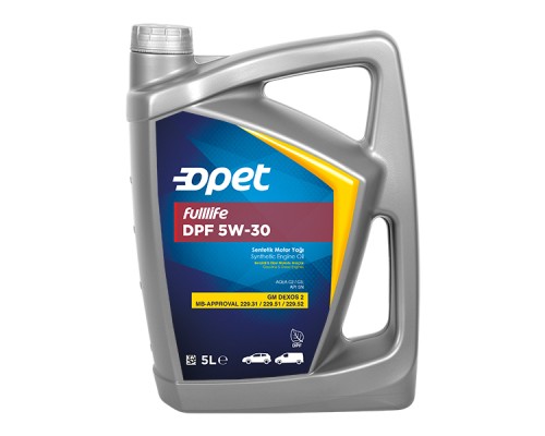 Моторна олива OPET FullLife DPF 5W-30, 5л. (601370977)