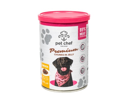 Вологий корм для собак Pet Chef З куркою 415 г (4820255193663)