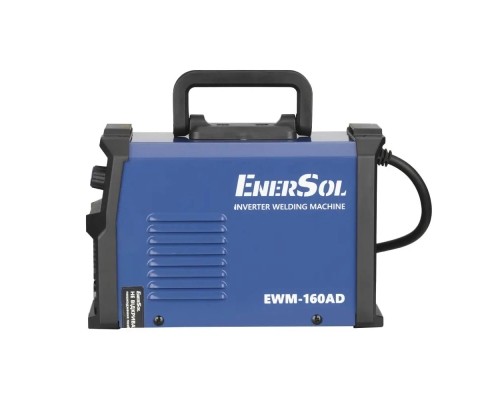 Зварювальний апарат Enersol інверторний, 20-160 A, 7.2 кВт, 3.1 кг (EWM-160AD)