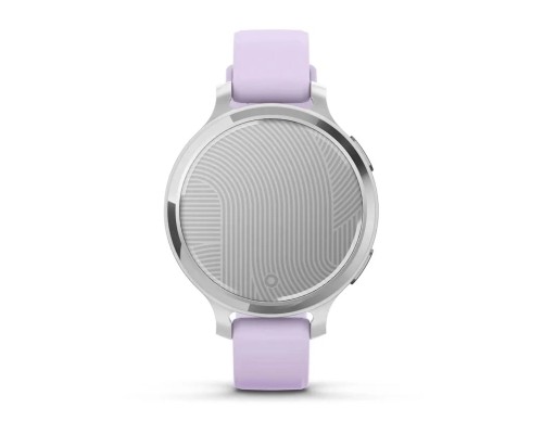 Смарт-годинник Garmin Lily 2 Active, Silver/Jasmine Purple, Silicone, (010-02891-01)
