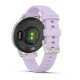 Смарт-годинник Garmin Lily 2 Active, Silver/Jasmine Purple, Silicone, (010-02891-01)
