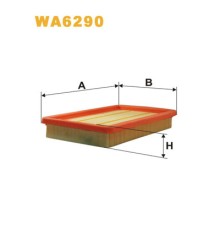 Повітряний фільтр для автомобіля Wixfiltron WA6290