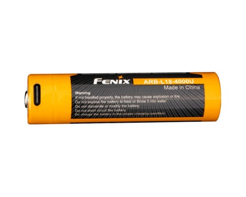 Акумулятор Fenix 18650 (4000 mAh) Type-C (ARB-L18-4000U)