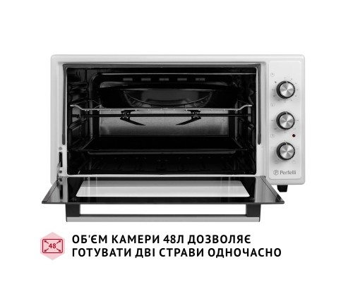 Електропіч Perfelli MIRAGE 48 WHITE