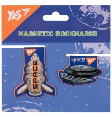 Закладки для книг Yes магнітні Ultra Space, 2шт (708117)