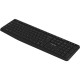 Клавіатура Canyon KB-W01 Water resistant Wireless UA Black (CNE-CKEYW01)