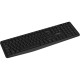 Клавіатура Canyon KB-W01 Water resistant Wireless UA Black (CNE-CKEYW01)