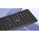 Клавіатура Canyon KB-W01 Water resistant Wireless UA Black (CNE-CKEYW01)