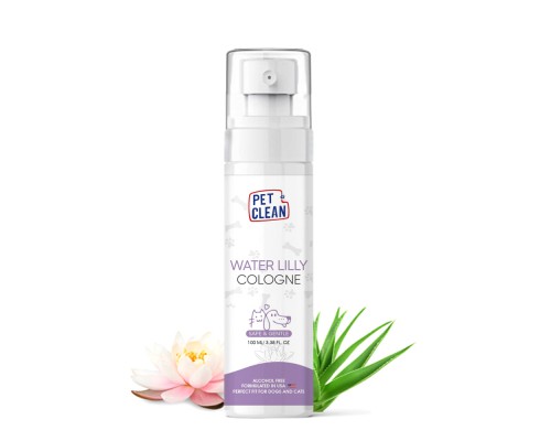 Спрей для тварин Pet Clean PET COLOGNE WATERLILLY Парфумований для освіження шерсті між купаннями з легким ароматом квітки (8939117886820)