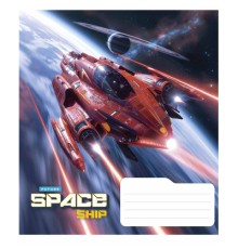 Зошит Школярик Space ship 48 аркушів лінія (048-3435L)