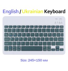 Клавіатура BeCover (245х150 мм) Bluetooth UA Dark Green (713406)