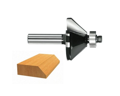 Фреза Bosch Professional фасонна, Std, S8, D11, L15 45° (2.608.628.352)