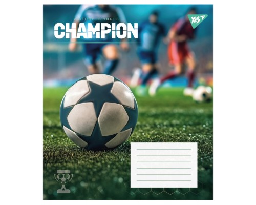 Зошит Yes Champion А5 36 аркушів клітинка (767825)