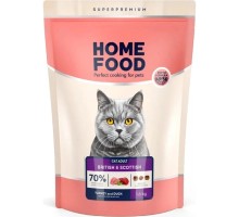 Сухий корм для кішок Home Food For British and Scottish breeds/for large breeds з індичкою та качкою 1.6 кг (4820235021177)