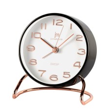 Настільний годинник Lowell будильник,чорний (JA7087G)