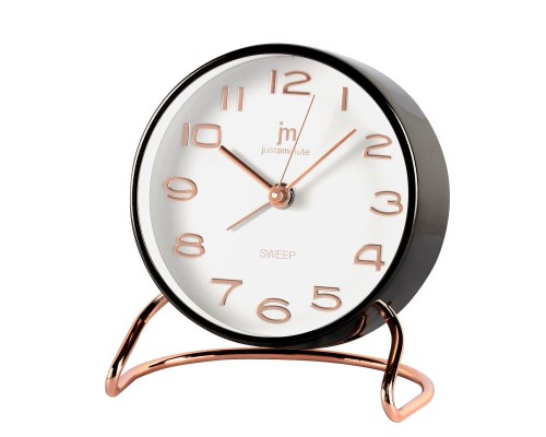 Настільний годинник Lowell будильник,чорний (JA7087G)